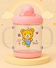 TINNY TOTS Premium Baby Feeding Sipper Unbreakable Bottle For Juices Water Milk Liquids Spout Feeder 200 ml - Pink