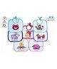 The Cheeky Kidzz Newborn Baby Cotton Durable Feeding Aprons 7 Days Baby Monday To Sunday Bibs