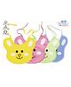 The Cheeky Kidzz Baby Knot Style Double Layered Waterproof Feeding Aprons Bibs Cute Attractive Designs Drool Bibs(PACK OF 4)