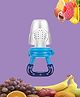 The Cheeky Kidzz Baby Pacifier Feeding Fresh Food Baby Supplies Safe Nibbler Feeder Feeding Teether (BLUE)