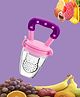 The Cheeky Kidzz Baby Pacifier Feeding Fresh Food Baby Supplies Safe Nibbler Feeder Feeding Teether (PINK)