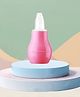 The Cheeky Kidzz Baby Nasal Nose Aspirator Vacuum Suction Sucker Nose Mucus Congestion Teether Manual Nasal Aspirator (PINK)