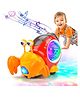 Planet of Toys Hermit Crab Run Fast - Interactive Music & Light | Auto Obstacle Avoidance | Dynamic Audio-Visual Experience | Universal Wheels for Floor & Carpet Play