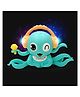 Planet of Toys Battery Operated Magic Dance Crawling Octopus Vehicle Toy - Multicolor