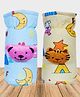 The Cheeky Kidzz Stretchable Soft Velvet Plush Attractive Prints Baby Feeding Bottle Covers Suitable for 150ml 220ml 240ml 250ml(Pack of 2)