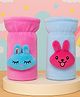 The Cheeky Kidzz Pack of 2 Baby Soft Stretchable Cartoon Baby Glass Feeding Bottle Covers for 150ml 220ml 240ml 250ml (BP)