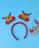 Christmas Hair Bands Free Size - Red