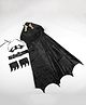 Tipy Tipy Tap Halloween Theme Set Of 4 Bat Man Costume Set - Black