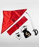 Tipy Tipy Tap Set of 6 Halloween Theme Pirate Theme Play Set - Red