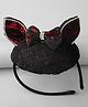 Tipy Tipy Tap Halloween Theme Cat Ears & Bow Designed Hair Band - Black