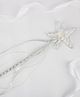 Tipy Tipy Tap Halloween Theme Pearl Detailed Fairy Magic Wand - Silver