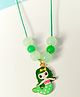 Little Tresses Mermaid Pendant - Green