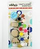 MDF Fridge Magnet Kit by VibhutiCrafts - Perfect for DIY Painting, Customized Fridge Magnets, and Creative Gifts for Kids and Adults