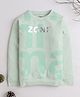 3PIN Full Sleeves Text Printed Tee - Pastel