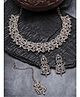Sukkhi Trendy Gold Plated Rose Gold AD Stone Studded Choker Necklace Set