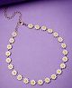 Scintillare By Sukkhi Fashionable Floral & Gold Plated Mininal Contemporary Choker Necklace for Women