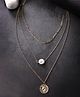 Scintillare By Sukkhi Lovely Gold Plated Metal Chain Pendant Necklace for Women & Girls