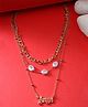 Scintillare By Sukkhi Attractive Stylish Multilayer Gold Plated Chain Pendant Necklace for Women