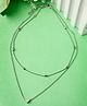 Scintillare By Sukkhi Elegant Stylish Rhodium Plated Mini Heart Contemporary Pendant Necklace