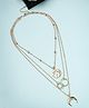 Scintillare By Sukkhi Unique Style Gold Plated Multilayered Pendant Necklace for Women