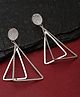 Pissara By Sukkhi Astonish 925 Sterling Silver Cubic Zirconia Dangle Earrings|Authenticity Certificate, 925 Stamp