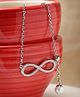Pissara By Sukkhi Fashionable 925 Sterling Silver Cubic Zirconia Pendant Chain|Authenticity Certificate, 925 Stamp