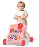 Baybee Lilo Baby Walker for Kids, Baby Activity Walker with LED Light, Music, Rotating Gears & Easy Grip Push Handle | Kids Walker for Baby Toddlers| Baby Walker for 0 to 2 Years Boy Girl (Pink)