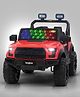 Baybee Bronco Battery Operated Jeep for Kids, Ride on Toy Kids Car with RGB Windshield Light & Music | Electric Jeep Battery Car | Baby Big Car for Kids to Drive 3 to 8 Years Boys Girls (Red)