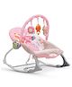 Baybee Bella 2 in 1 Baby Rocker and Bouncer for Newborn with Adjustable Seat, Calming Vibrations, Hanging Toys & Music (Pink)