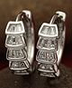 Pissara By Sukkhi Eye-Catchy 925 Sterling Silver Cubic Zirconia Hoop Earrings|Authenticity Certificate, 925 Stamp