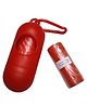 Safe-O-Kid Disposable Baby Diaper Removable Box with 15 PCS of Garbage Roll-Red