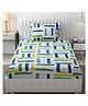 Fresh From Loom Microfiber Single Size Bedsheet  with 1 Pillow Covers