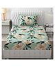 Fresh From Loom Microfiber Single Size Bedsheet  with 1 Pillow Covers