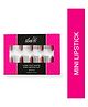 Iba Long Stay Matte Mini Lipstick Kit for Women | Creamy Matte Lipstick Set (Set of 10)