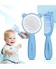 Majestique Baby Hair Care Set, Brush & Comb, Soft, Safe for Newborns to 5 Years 2Pcs - Blue