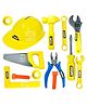 SUPER TOY Automobile Tools Kit Mechanical Toy Set - Yellow