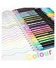 SUPER TOY 48 Pcs Neon Color Gel Pen Set - Multicolor