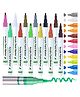 SUPER TOY 12 Shades Acrylic Paint Marker-Multicolor