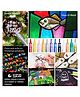Amitasha 8 Pcs Acrylic Marker Pens -Multicolor
