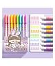 SUPER TOY 8Pcs Cute Colored Curve Pens -Multicolor