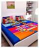 Athom Living Paw Patrol Digital Printed Cotton Kids Double Bedsheet 270x270 cm with 2 Pillow Cover