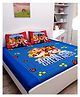 Athom Living Paw Patrol Digital Printed Cotton Kids Double Bedsheet 270x270 cm with 2 Pillow Cover