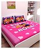 Athom Living Paw Patrol Digital Printed Cotton Kids Double Bedsheet 270x270 cm with 2 Pillow Cover
