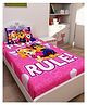 Athom Living Paw Patrol Digital Printed Cotton Kids Single Bedsheet 147x223 cm with Pillow Cover