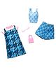 Barbie Doll Fashions and Accessories Set with 2 Complete All Denim Outfits - Multicolor