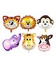 Party Propz Jungle Theme Balloons - Pack Of 6
