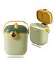 SKB DINO PRINT 800Ml Baby Formula Dispenser with Scoop, Food grade PP Double Layer Anti-Leak Milk Powder Dispenser Container - Color & Design May Vary