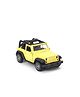 Kids Fun Pull back Die Cast Car Jeep 1:32 - Yellow
