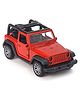Kids Fun Pull back Die Cast Car Jeep 1:32 - Red