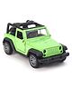KIDS FUN Pull back Die Cast Car Jeep 1:32 - Green